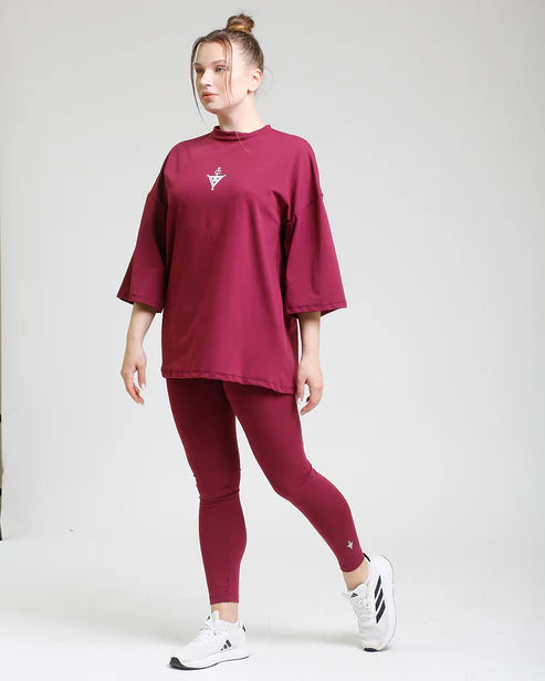 Mustan rento t-paita Ruby S